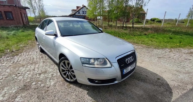 Audi A6 cena 22900 przebieg: 335000, rok produkcji 2004 z Karlino małe 704